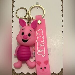 Charming Pink Piglet Keychain/Bag charm Accessory